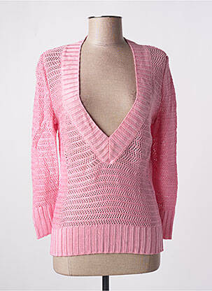 Pulover roz STEFAN GREEN femeie