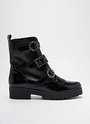 Botine/ghete toc mic toc de 4 la 6 cm negru ROSEWOOD femeie