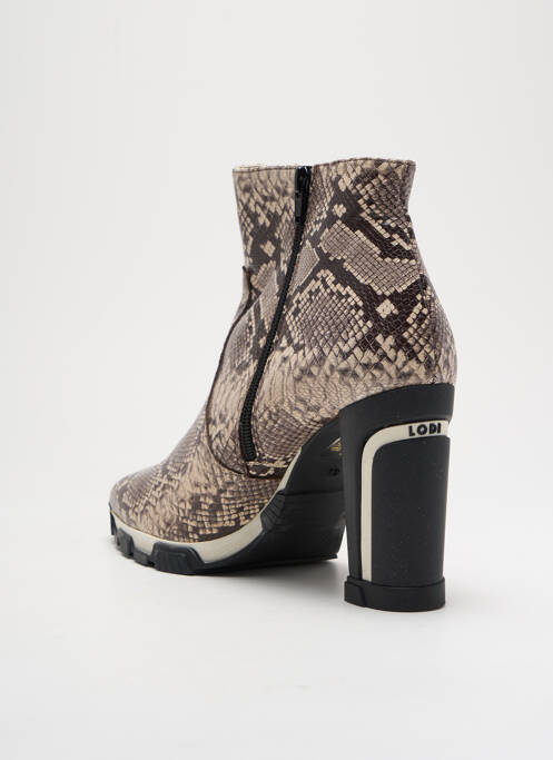 Botine/Ghete maro LODI femeie