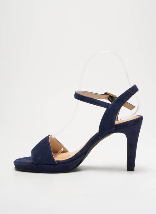 Sandale/Pantofi decupați albastru BRENDA ZARO femeie