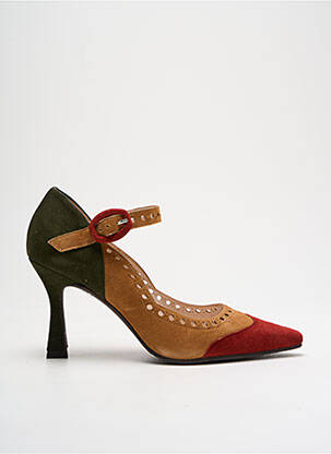 Pantofi cu toc verde LODI femeie