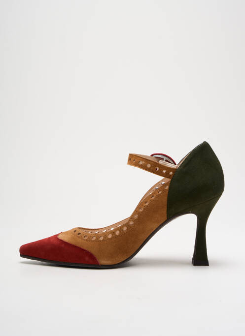 Pantofi cu toc verde LODI femeie