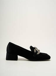 Mocasini pătrat toc de 4 la 6 cm negru CHANTAL femeie