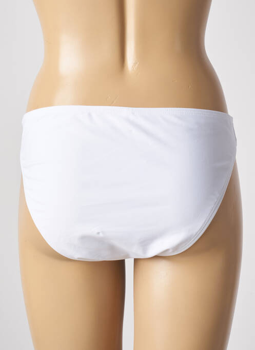 Chiloți de baie alb LAGON BLEU femeie