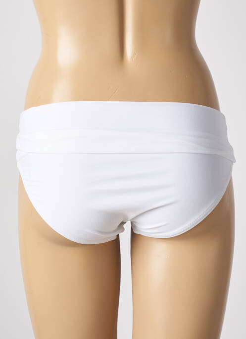 Chiloți de baie alb LAGON BLEU femeie