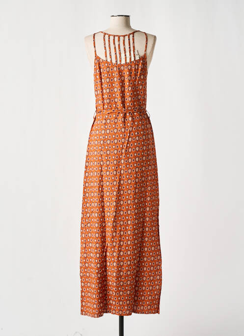 Rochie lungă maro COTON DU MONDE femeie