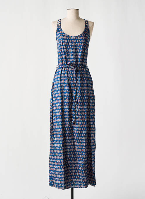 Rochie lungă albastru COTON DU MONDE femeie