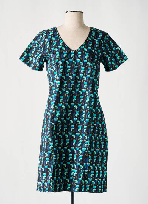 Rochie scurtă negru COTON DU MONDE femeie