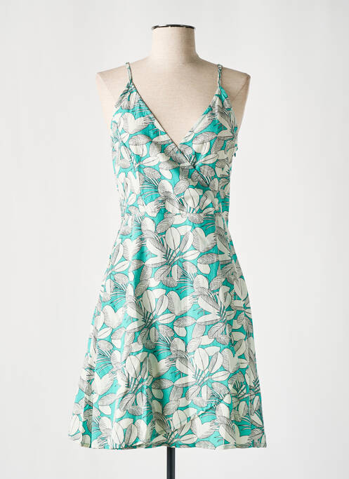 Rochie midi albastru COTON DU MONDE femeie