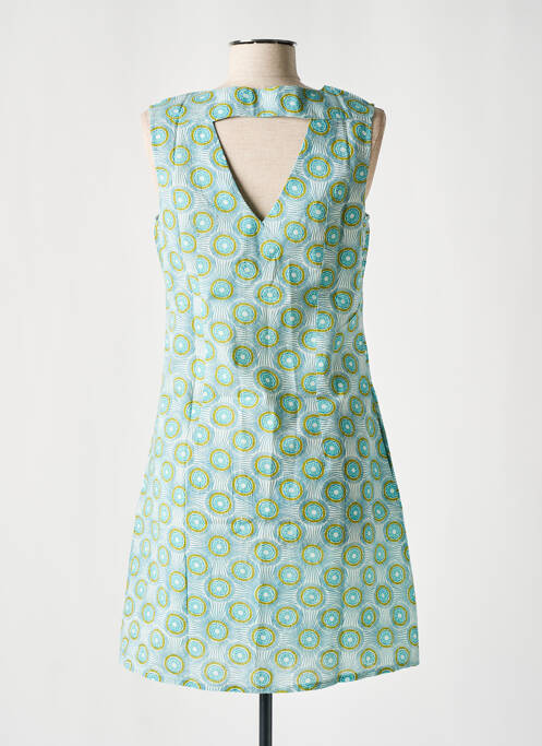 Rochie scurtă albastru COTON DU MONDE femeie