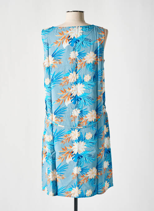 Rochie scurtă albastru COTON DU MONDE femeie