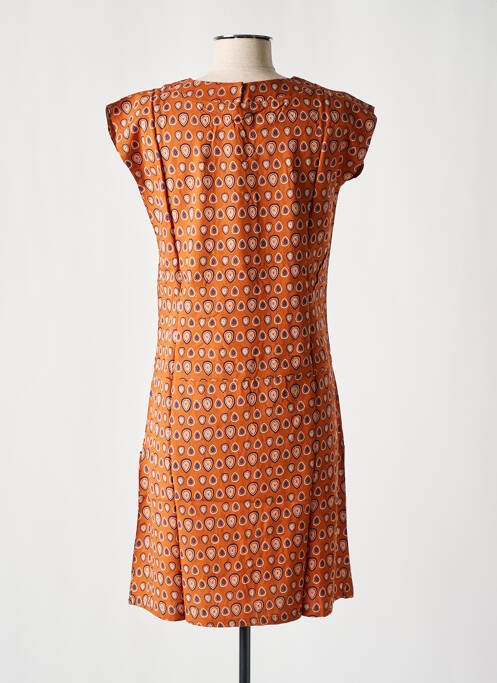 Rochie scurtă portocaliu COTON DU MONDE femeie