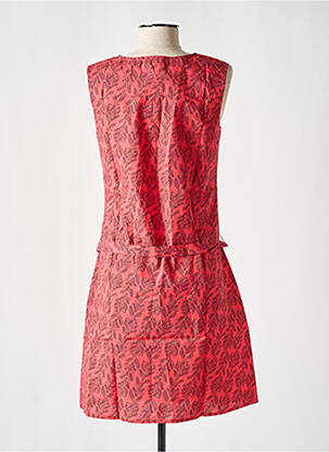 Rochie scurtă fără mâneci fără mâneci roz COTON DU MONDE femme