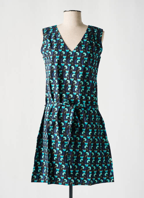 Rochie scurtă negru COTON DU MONDE femeie