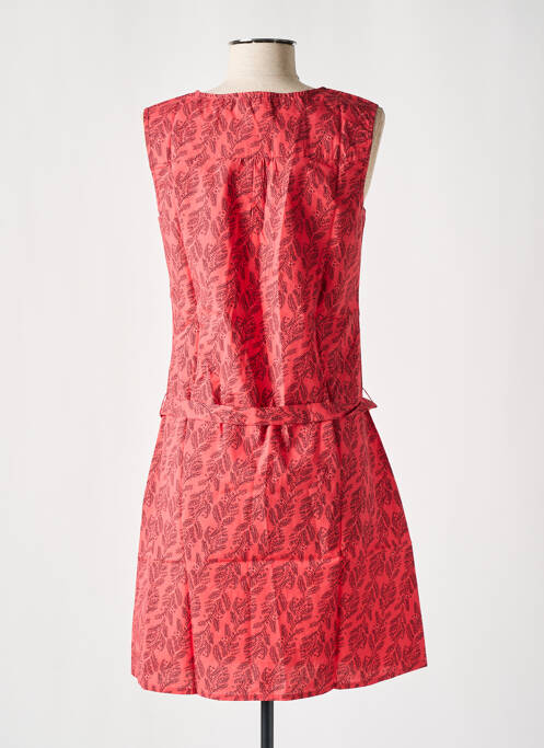 Rochie scurtă fără mâneci fără mâneci roz COTON DU MONDE femme