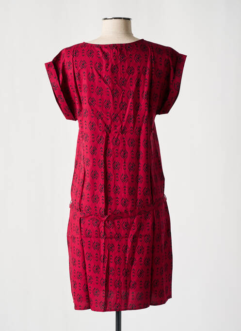 Rochie scurtă roșu COTON DU MONDE femeie