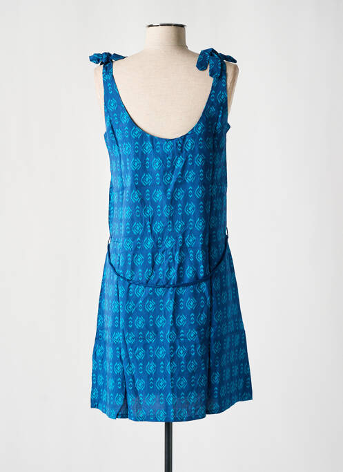 Rochie midi albastru COTON DU MONDE femeie