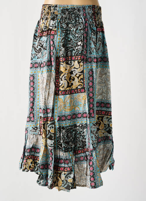 Fustă lungă negru COTON DU MONDE femeie