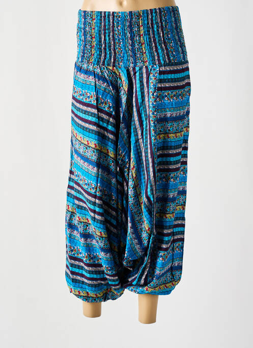 Sarouel albastru COTON DU MONDE femeie