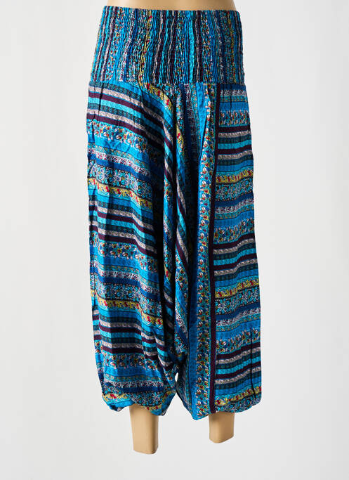 Sarouel albastru COTON DU MONDE femeie