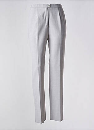 Pantalon slim buzunare gri KARTING femeie