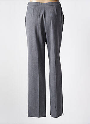 Pantalon drept talie elastică gri KARTING femeie