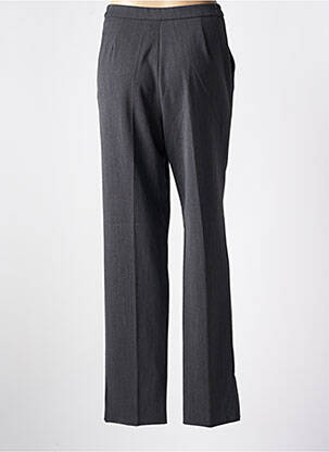 Pantalon drept talie elastică gri KARTING femeie