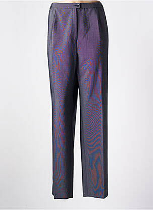 Pantalon drept talie elastică gri KARTING femeie
