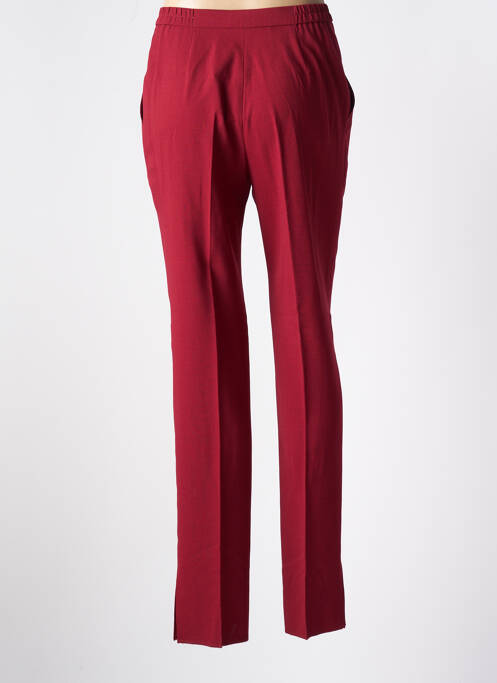 Pantalon drept roșu KARTING femeie