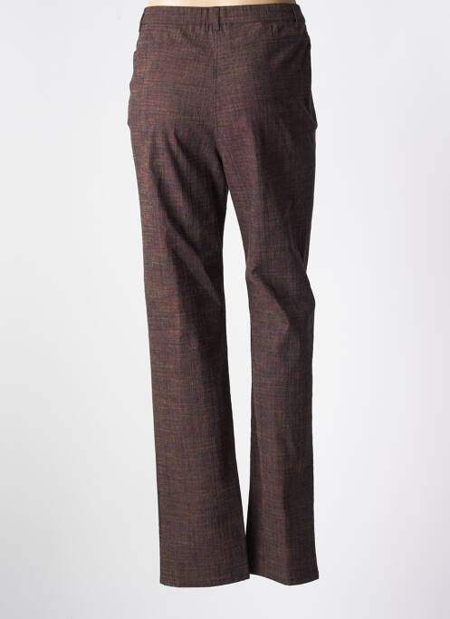 Pantalon drept maro KARTING femeie