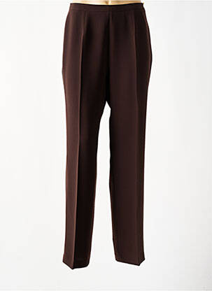 Pantalon drept maro FEDORA femeie