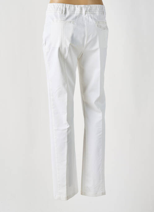 Pantalon drept bej PAUSE CAFE femeie