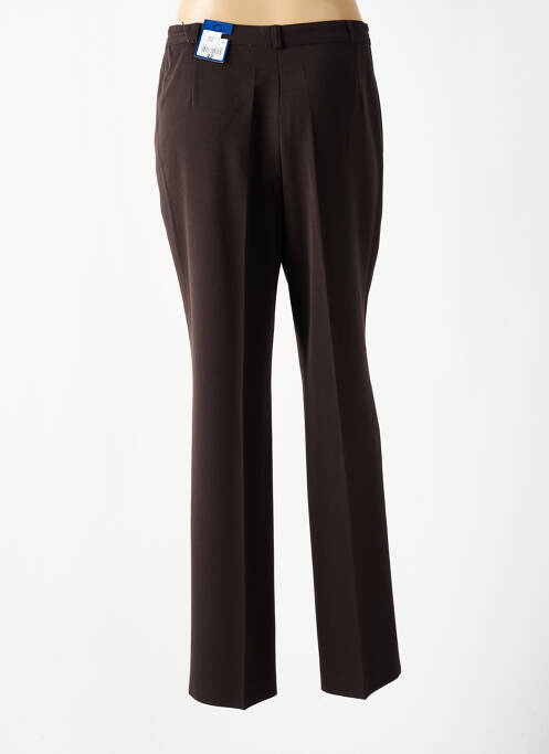 Pantalon drept maro GERKE MY PANTS femeie