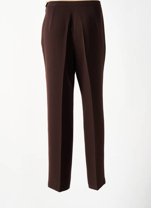 Pantalon drept maro FEDORA femeie