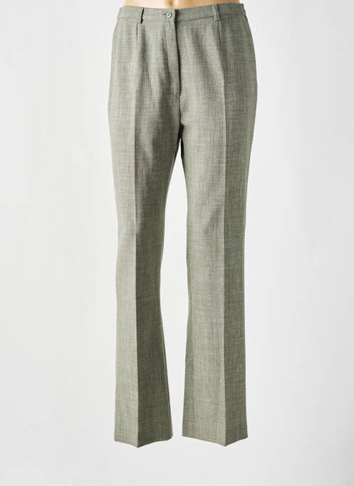 Pantalon drept verde LISA CHESNAY femeie