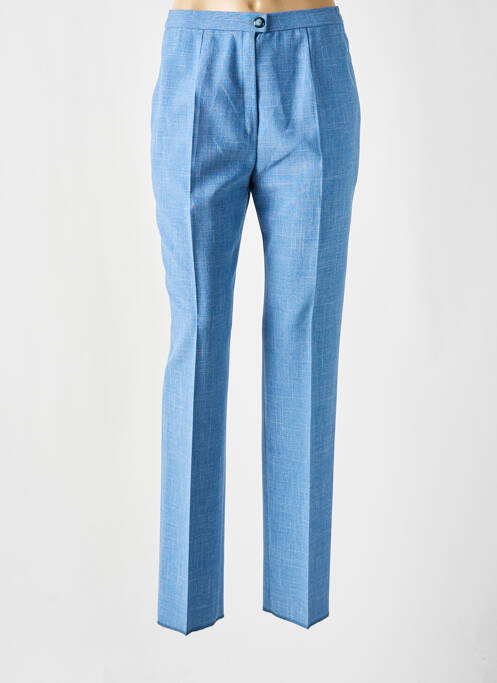 Pantalon slim albastru KARTING femeie