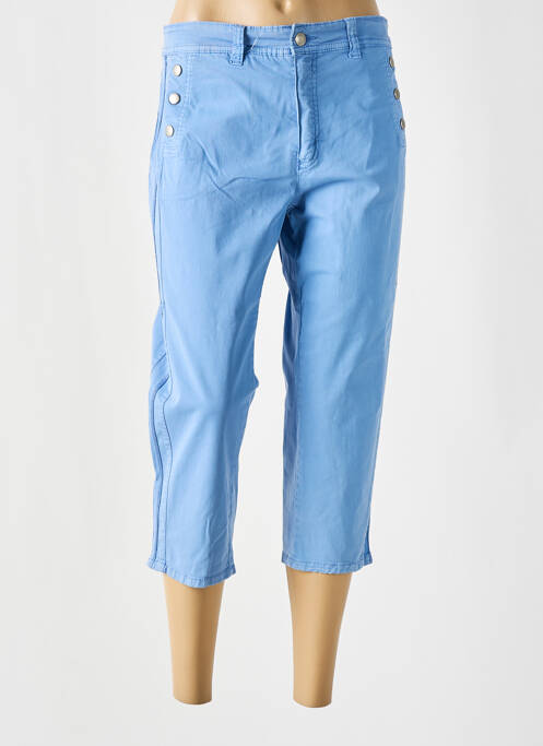 Pantalon trei sferturi albastru ANNA MONTANA femeie