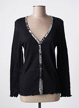 Vestă cu mâneci lungi negru ARTIMAGLIA femeie