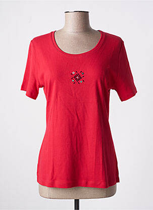 Tricou roșu GUY DUBOUIS femeie