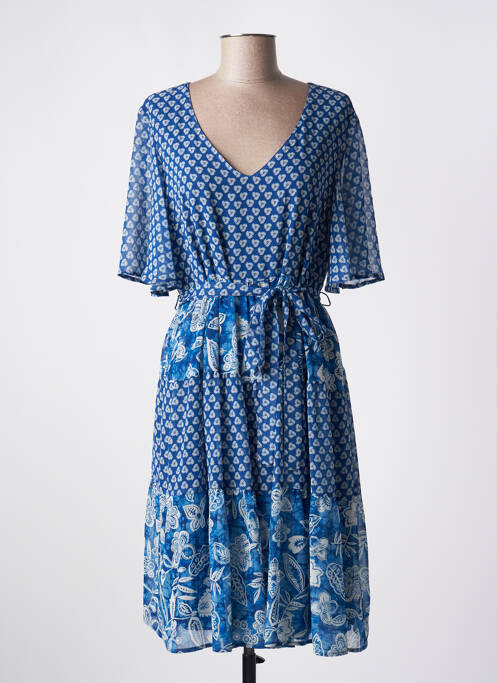 Rochie midi albastru GRIFFON femeie