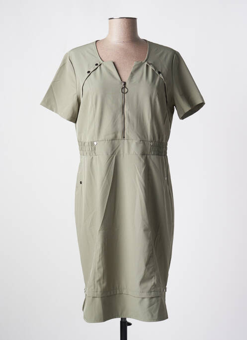 Rochie scurtă verde GRIFFON femeie