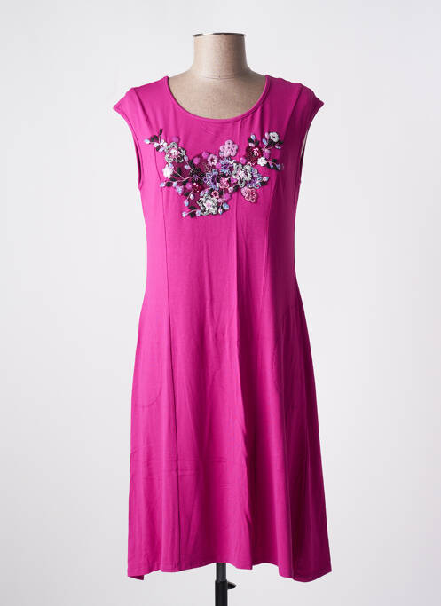 Rochie midi roz VANIA femeie