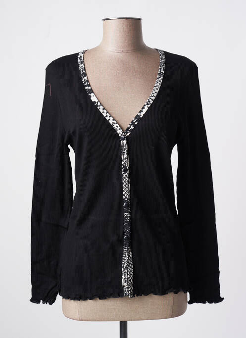 Vestă cu mâneci lungi negru ARTIMAGLIA femeie