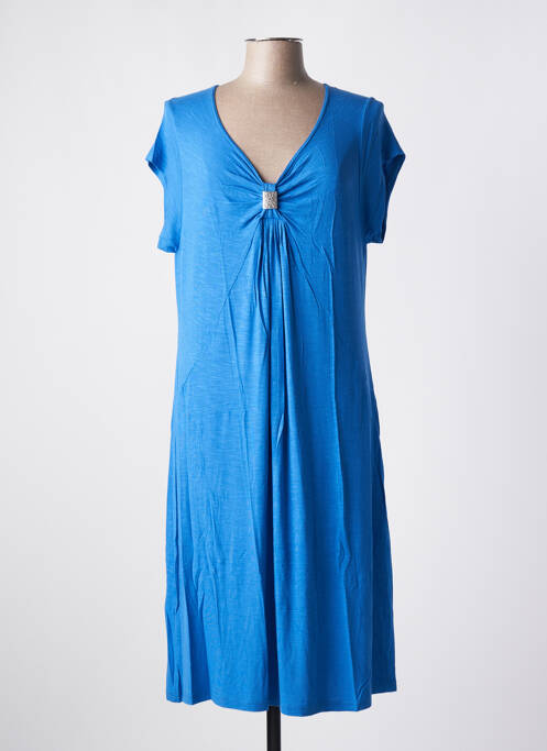 Rochie midi albastru VANIA femeie