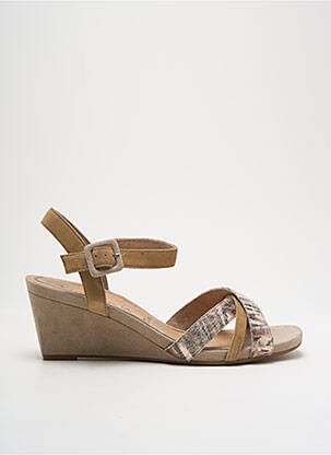 Sandale/Pantofi decupați bej TAMARIS femeie