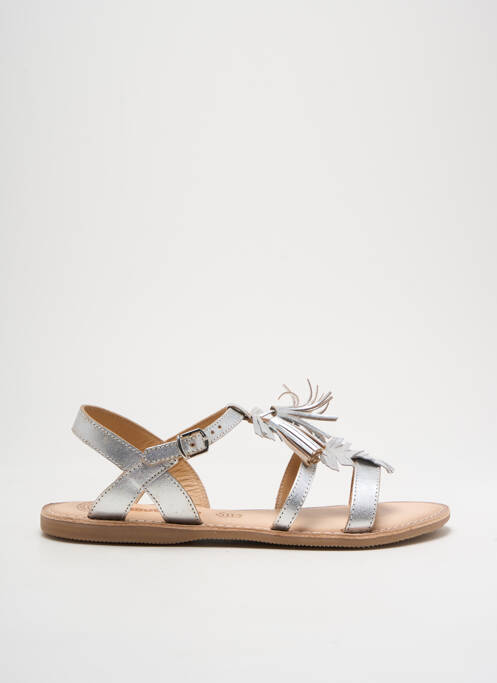 Sandale/Pantofi decupați argintiu LILYBELLULE femeie