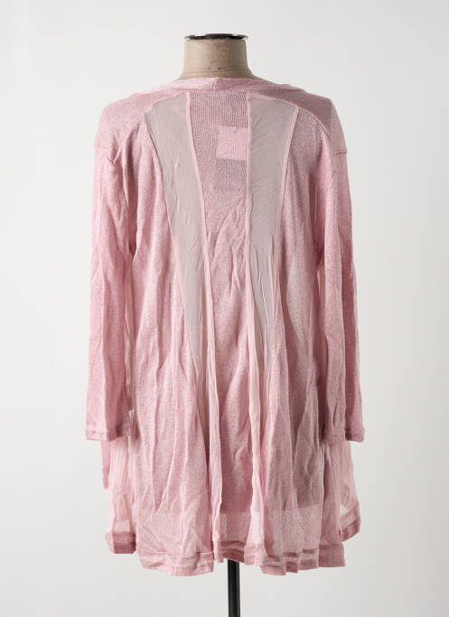 Vestă cu mâneci lungi roz MULTIPLES femeie