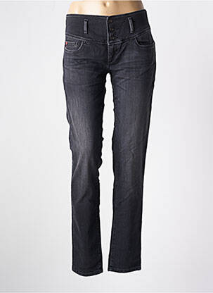 Blugi cu croială slim negru SALSA femeie