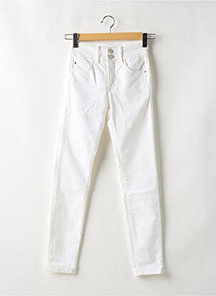 Pantalon slim alb SALSA femeie