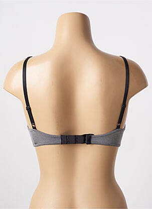 Sutien fără armatură top sutien push-up gri SLOGGI femeie